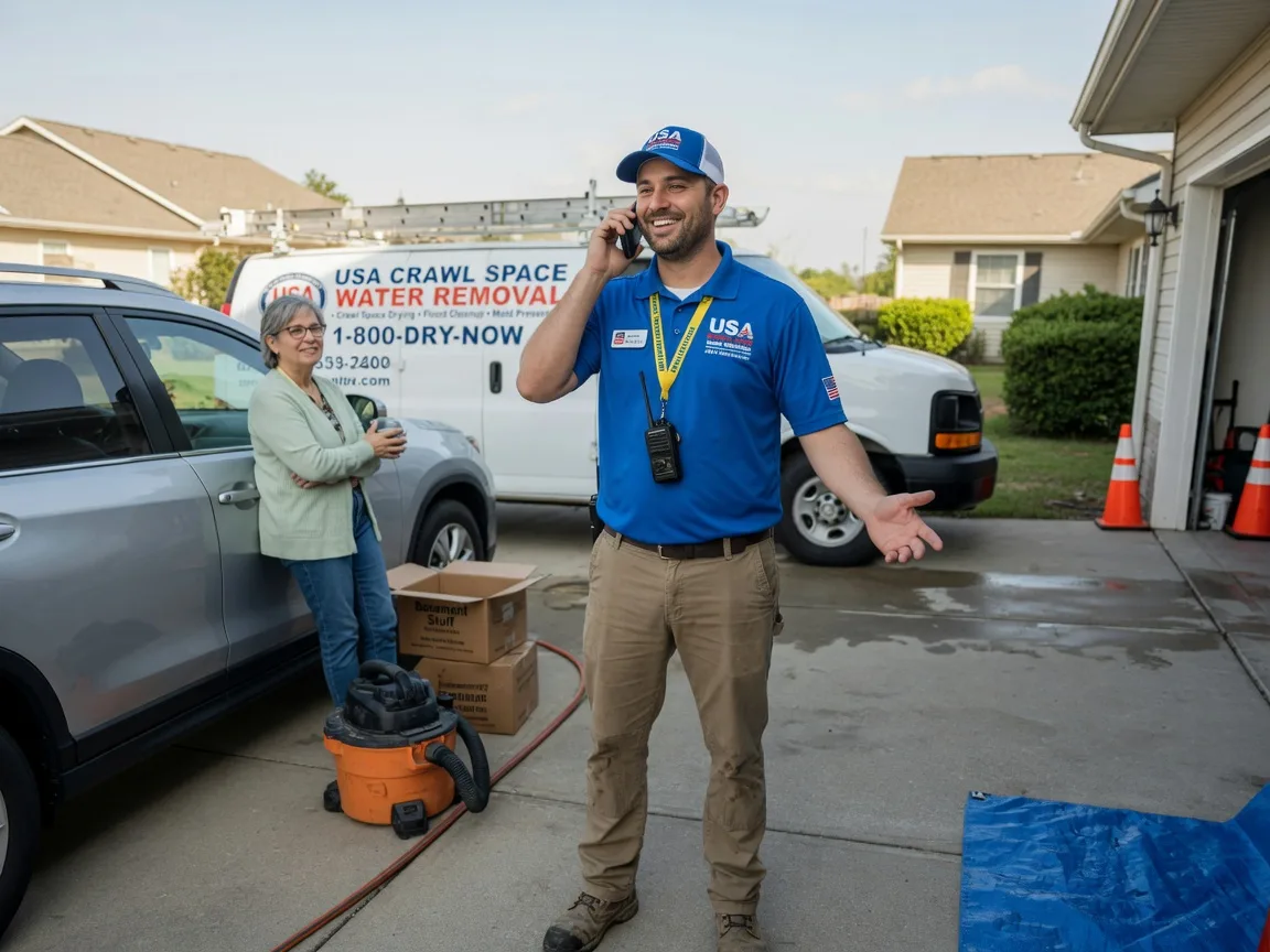 Crawl Space Water Removal Huttig, AR FAQs